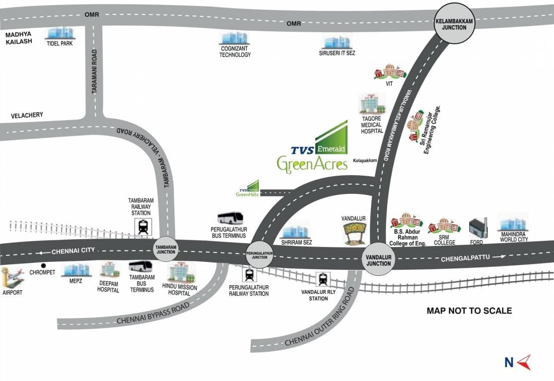 karta Chennai Перунгалатхура
