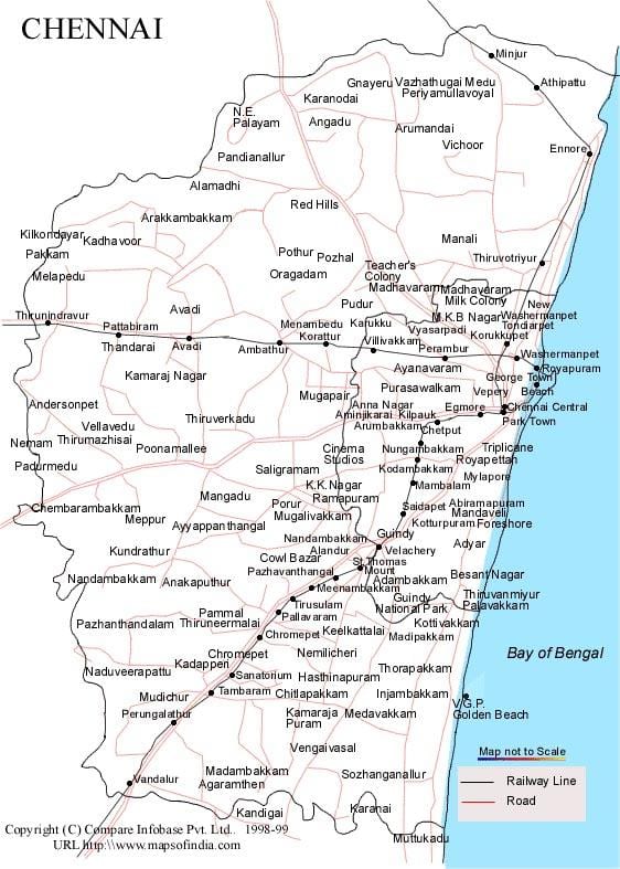 Chennai smjerovi