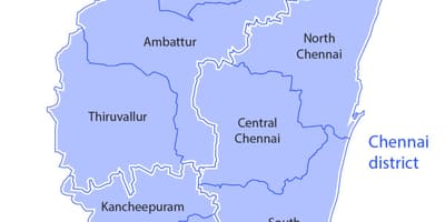 Granica chennai karti