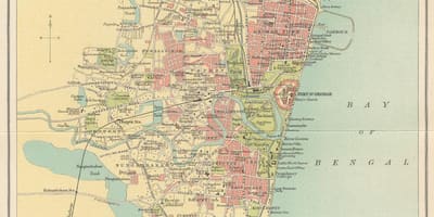 Stara karta Chennai