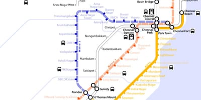 Karta za metro u Chennai